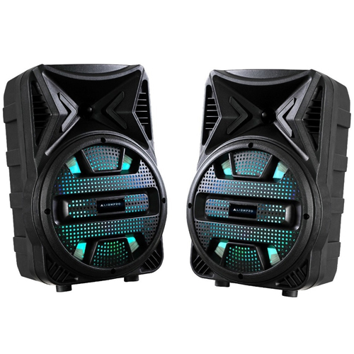 Combo Parlante Portatil Alienpro Geminis 4000W Bluetooth - Musicalisimo